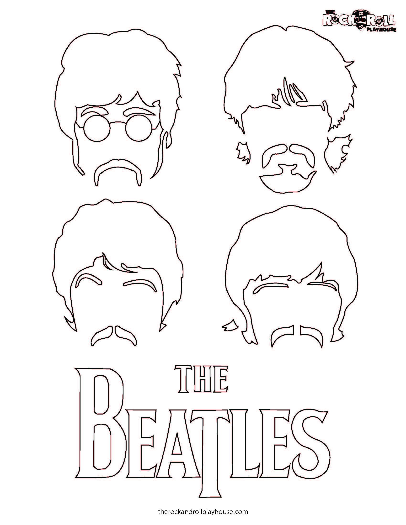 Beatles Coloring 2