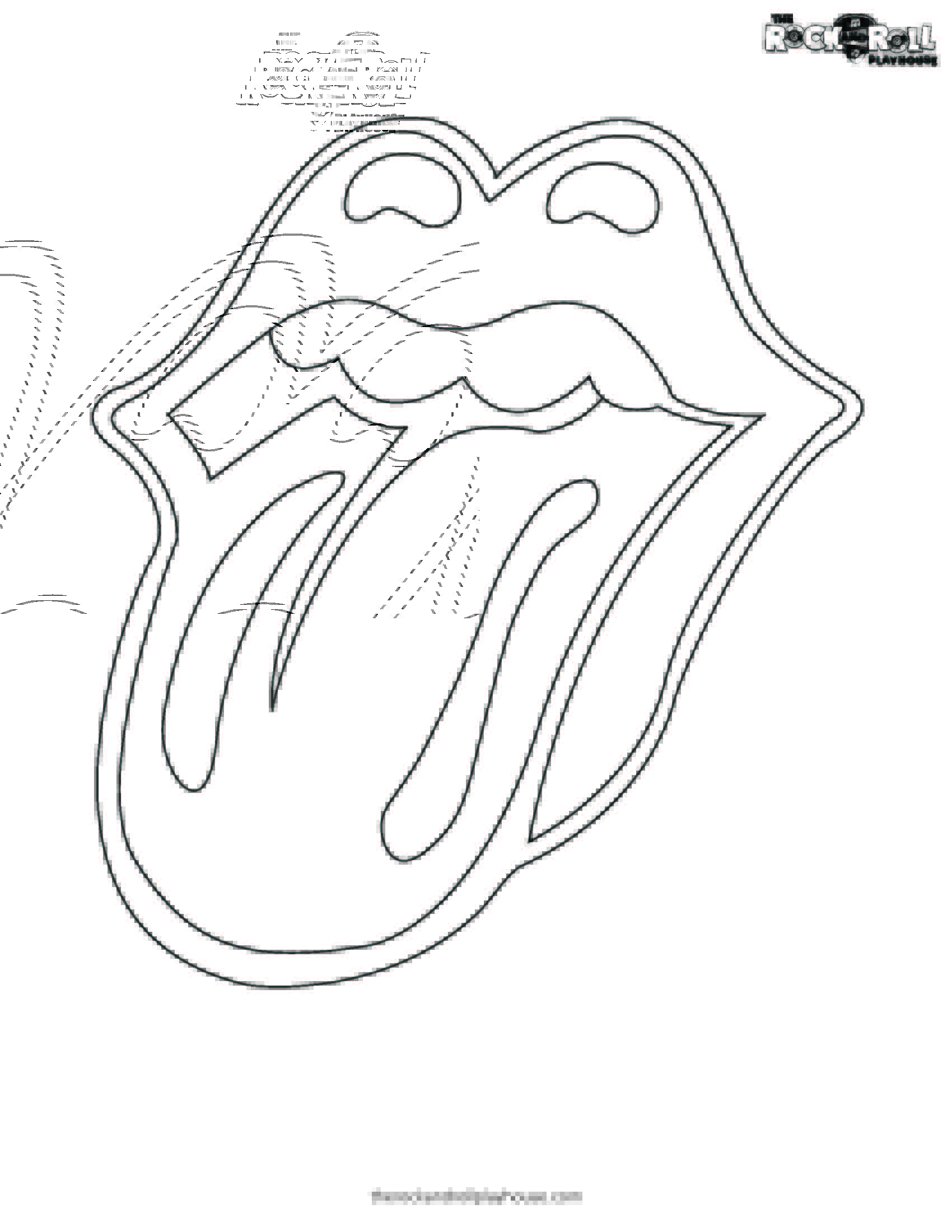 Rolling Stones Coloring